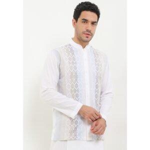 Intresse Surau Tuo White Long Sleeve Baju Koko