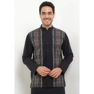 Intresse Sa'dan Tana Black Long Sleeve Baju Koko