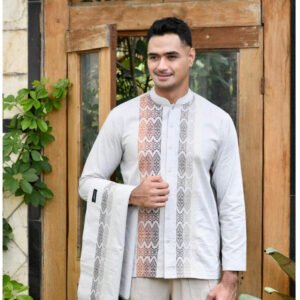 Intresse Savana Lara Grey Long Sleeve Baju Koko