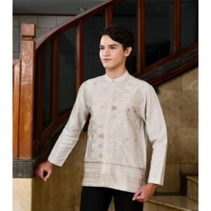 Intresse Rantara Suta Cream Long Sleeve Baju Koko