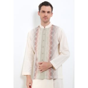 Intresse Olivette Cream Long Sleeve Baju Koko