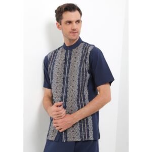 Intresse Cessna Navy Short Sleeve Baju Koko