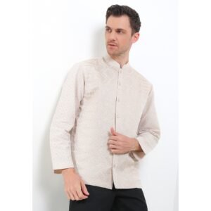 Intresse Posey Cream Long Sleeve Baju Koko