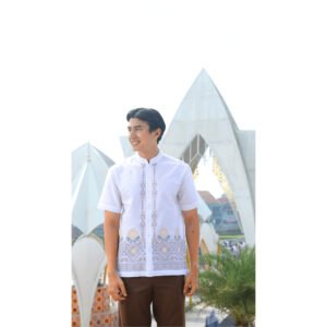 Intresse Sikka Aruna Short Sleeve Baju Koko white